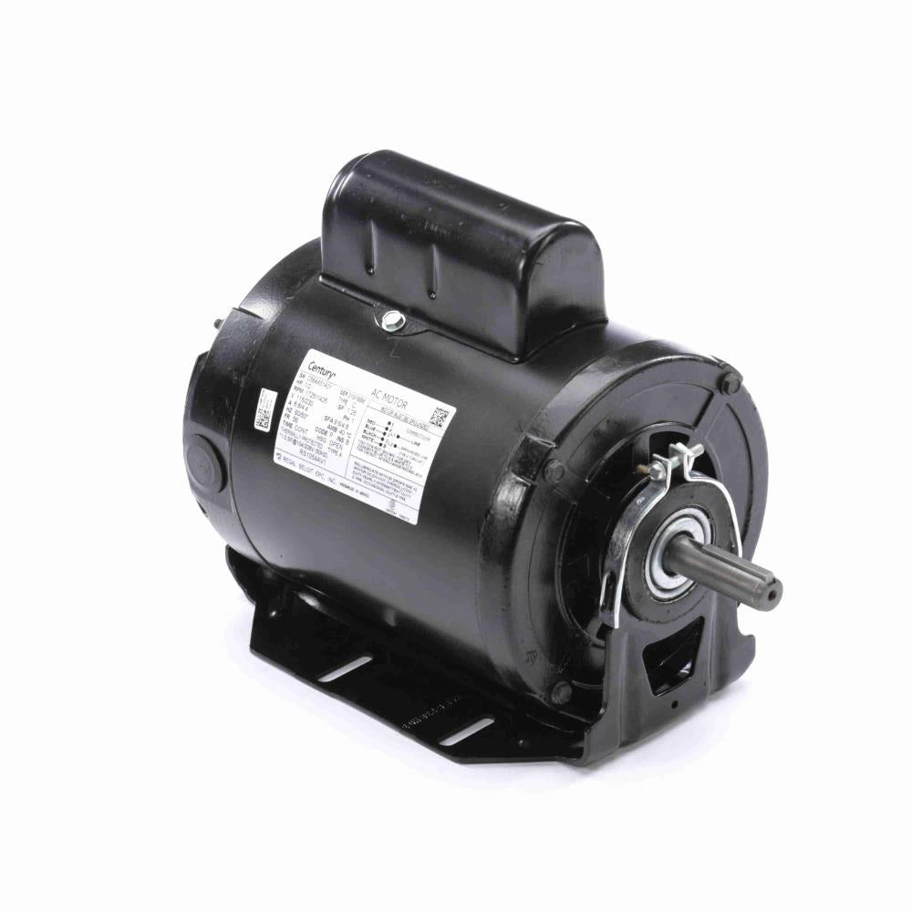RS1054AV1 (Century) | Fan And Blower Motor | 0.5 HP | 1 Phase | Open Air Over | 1725 RPM | 115/230 Volts