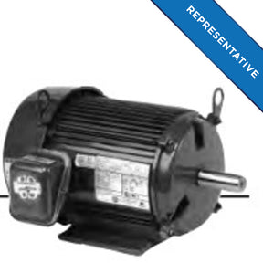 U10L9C (US Motors/Nidec) | Two Speed One Winding Motor | 10 HP | 3 Phase | TEFC | 1755/900 RPM | 460 Volts