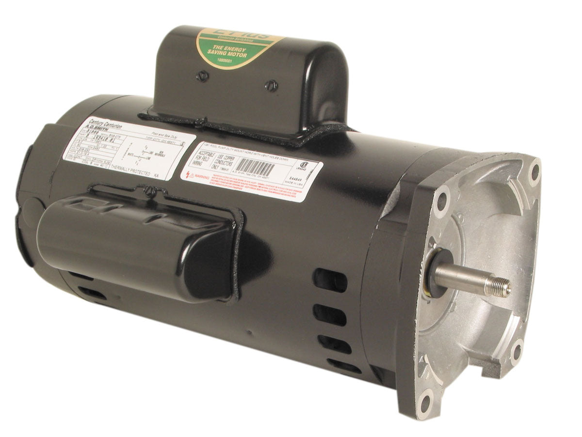 UB1000 (Century) | Pool and Spa Pump Motor | 5 HP | 1 Phase | ODP | 3450 RPM | 208-230 Volts