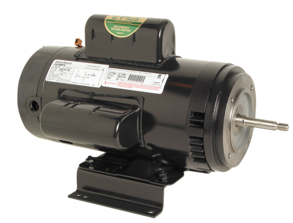 UB116 (Century) | Pool and Spa Pump Motor | 4 HP | 1 Phase | ODP | 3450 RPM | 208-230 Volts