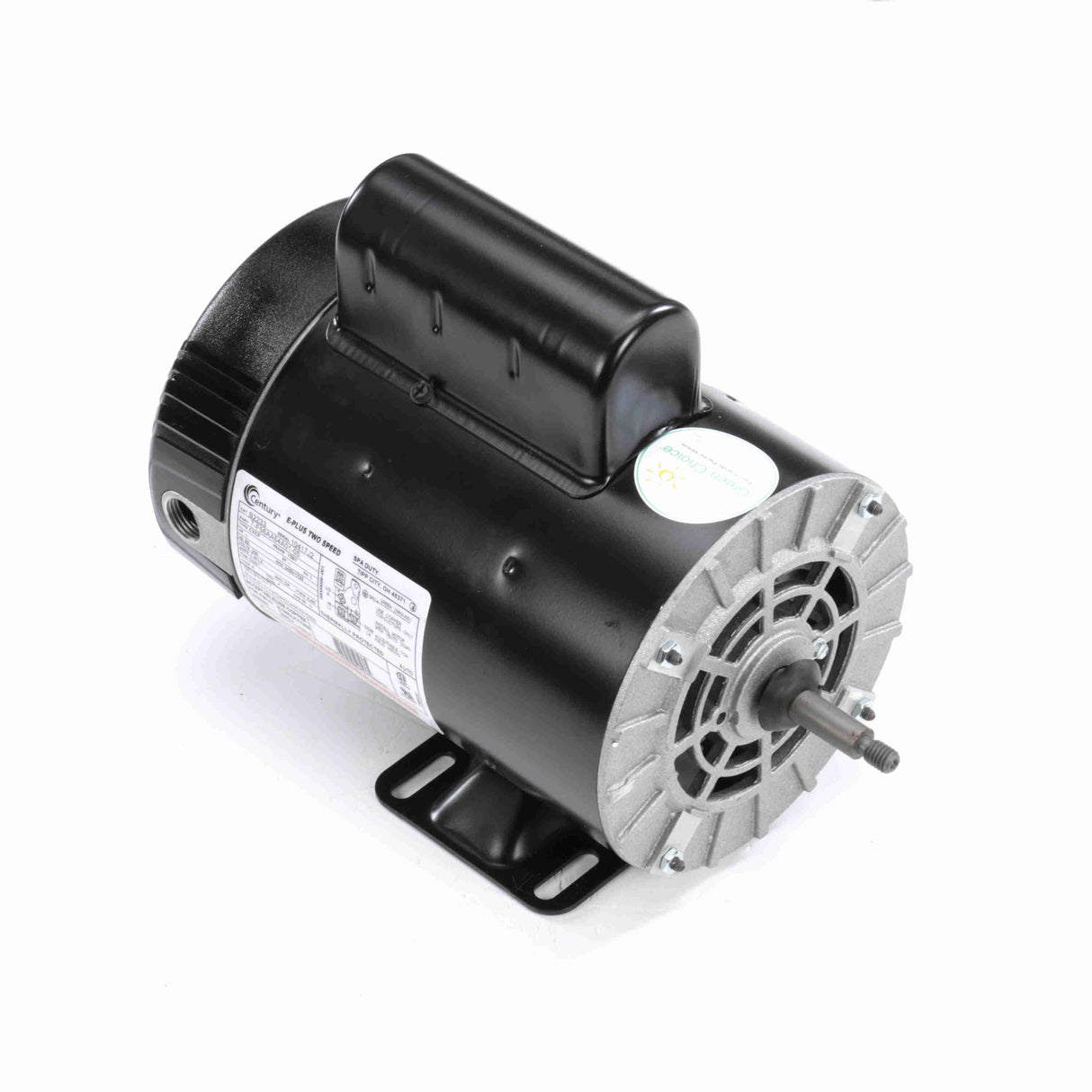 UB2233 (Century) | Pool and Spa Pump Motor | 2 HP | 1 Phase | ODP | 3450/1725 RPM | 230 Volts