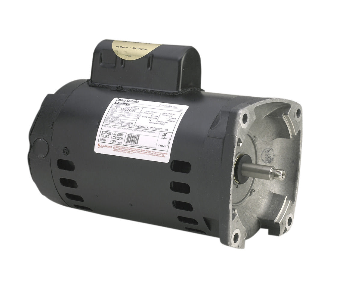UB845 (Century) | Pool and Spa Pump Motor | 0.5 HP | 1 Phase | ODP | 3450 RPM | 115/208-230 Volts