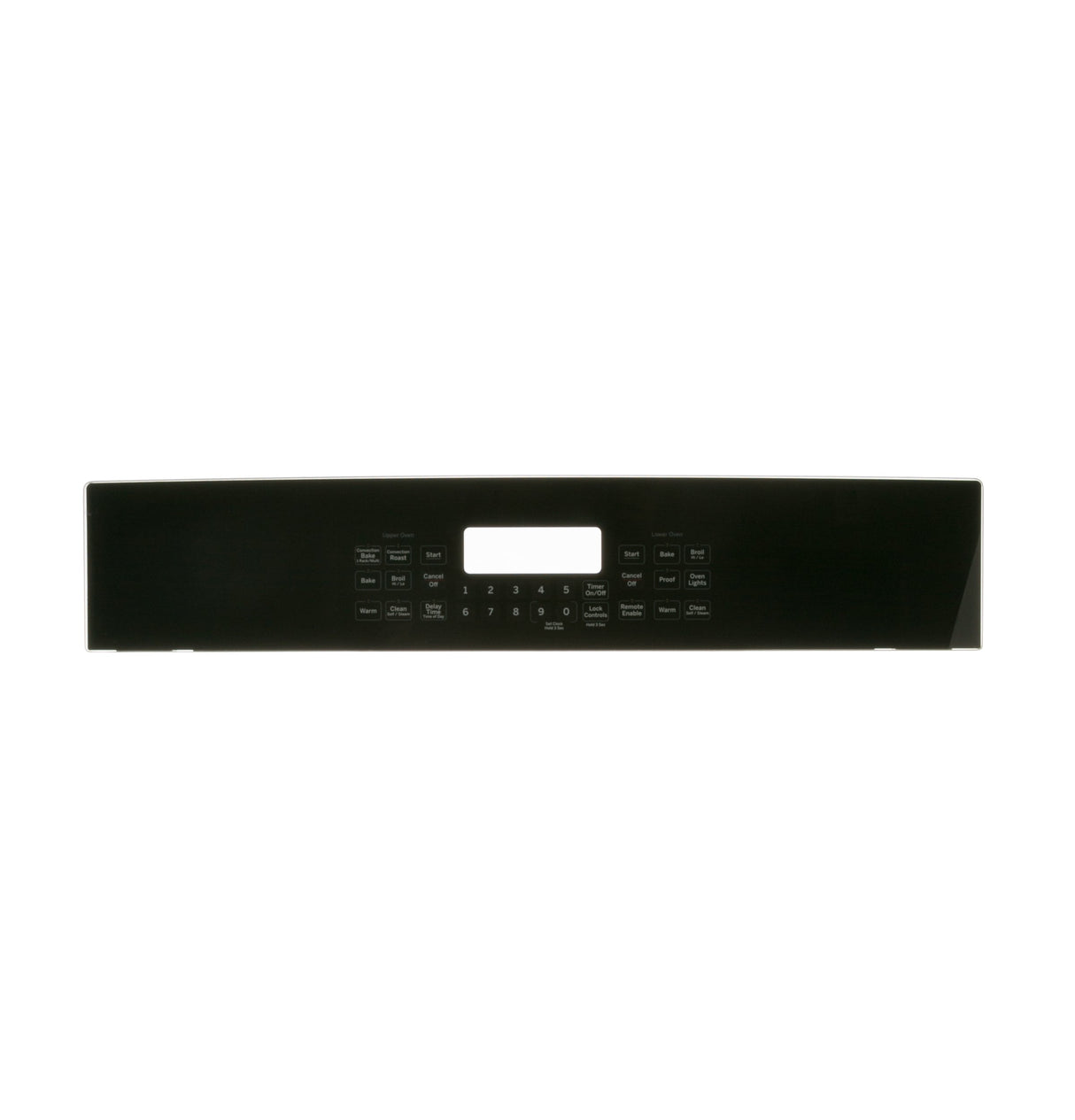GE | (WB07T10758) Double Wall oven Control panel with glass touch BLACK 27" models