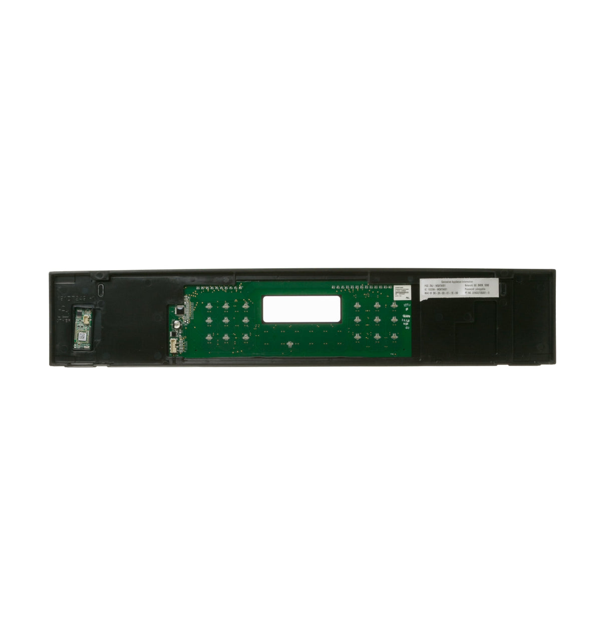 GE | (WB07T10758) Double Wall oven Control panel with glass touch BLACK 27" models
