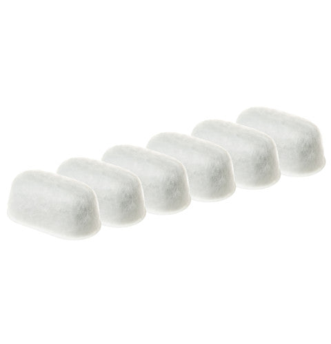 GE Charcoal Water Filters (6 Pack) - UNIV1CFLTR6PK - WC02X20412-6
