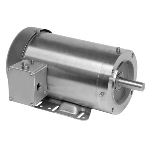 WDS1S2AHC (US Motors/Nidec) | Stainless SteelMotor | 1 HP | 3 Phase | TENV | 1800 RPM | 208-230/460 Volts