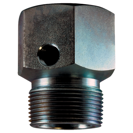 110825 (Squibb Taylor) Adapter-Rel Vlv 1 Mptx 1 Fpt 1/4 Bleeder