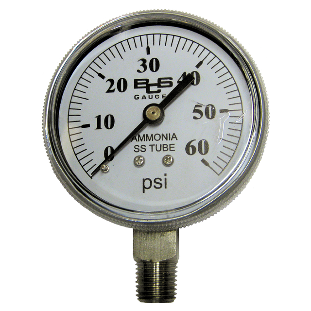 290615 | Gauge-2-1/2 Nh3 0-60Psi Bm As26Grs2Ls60