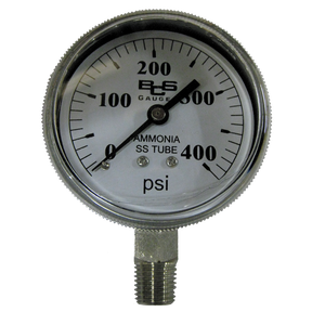 401A-254I | Gauge-2-1/2Nh3 0-400Psi Bm As26Grs2Ls400