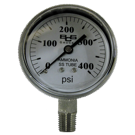 401A-254I | Gauge-2-1/2Nh3 0-400Psi Bm As26Grs2Ls400