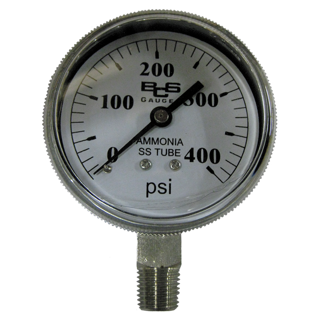 401A-254I | Gauge-2-1/2Nh3 0-400Psi Bm As26Grs2Ls400