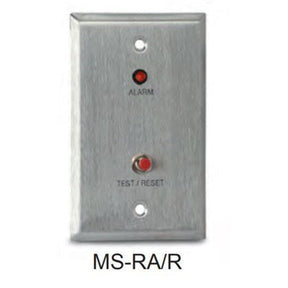 Ms-Ra/R (Air Products And Controls) | Remote W/ Red Alarm And Pushbutton Res | Smoke Detector | Annunciator