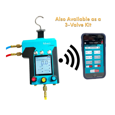 MK3 (Arbiter) | Mako MK3 Complete 3 Valve | Digital Backflow Test Kit