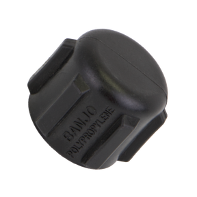 CAP050 (Banjo) Cap-Pipe 1/2 Poly