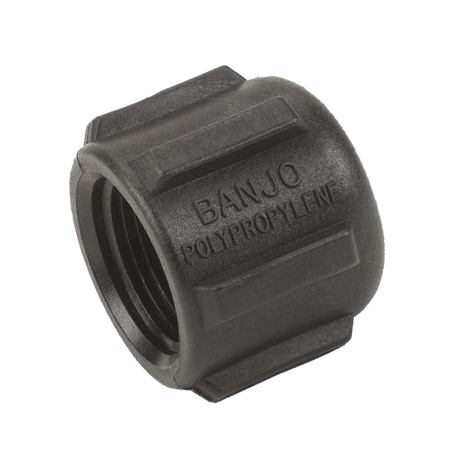 CAP075 (Banjo) Cap-Pipe 3/4 Poly