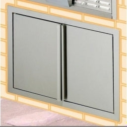 BDA | SS Door Kit for built-in grill, use alone or in pairs