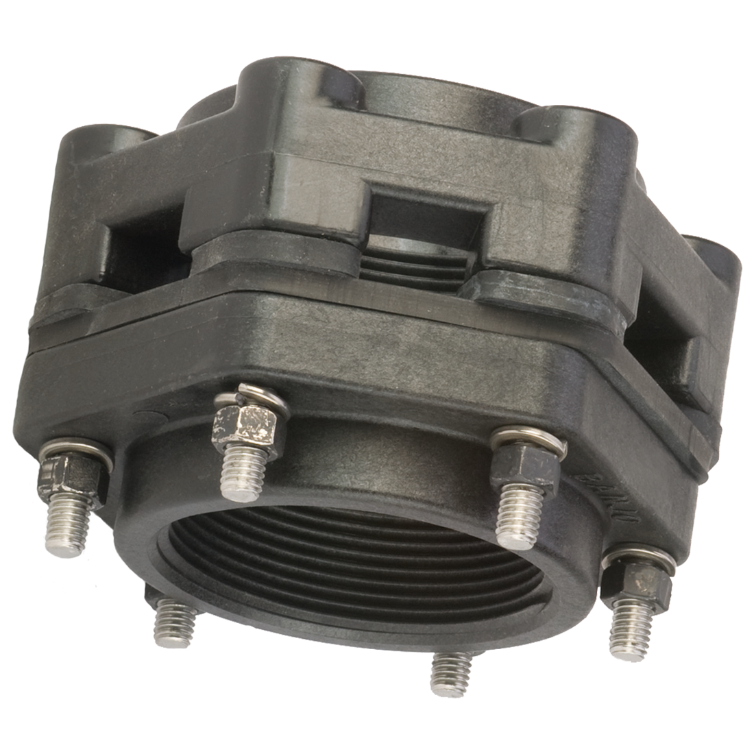 BF200BD (Banjo) Flange-Tank Btm Drn 2X2 Thrd Epdm Ply