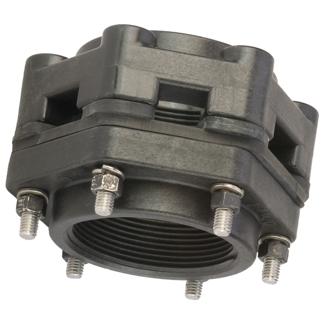 BF200BD (Banjo) Flange-Tank Btm Drn 2X2 Thrd Epdm Ply