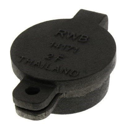 14171 (R.W. Beckett Corp) | Female Hinged Fill Box/Cap 2 (Zinc Pl) | Hinged Fill Cap | Cast Iron | FPT