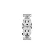 8615 (Bramec) | Ivory Duplex Receptacle