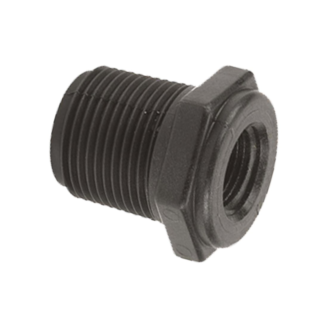 RB050-038 (Banjo) Bushing-Reducer 1/2 Mpt X 3/8 Fpt Poly