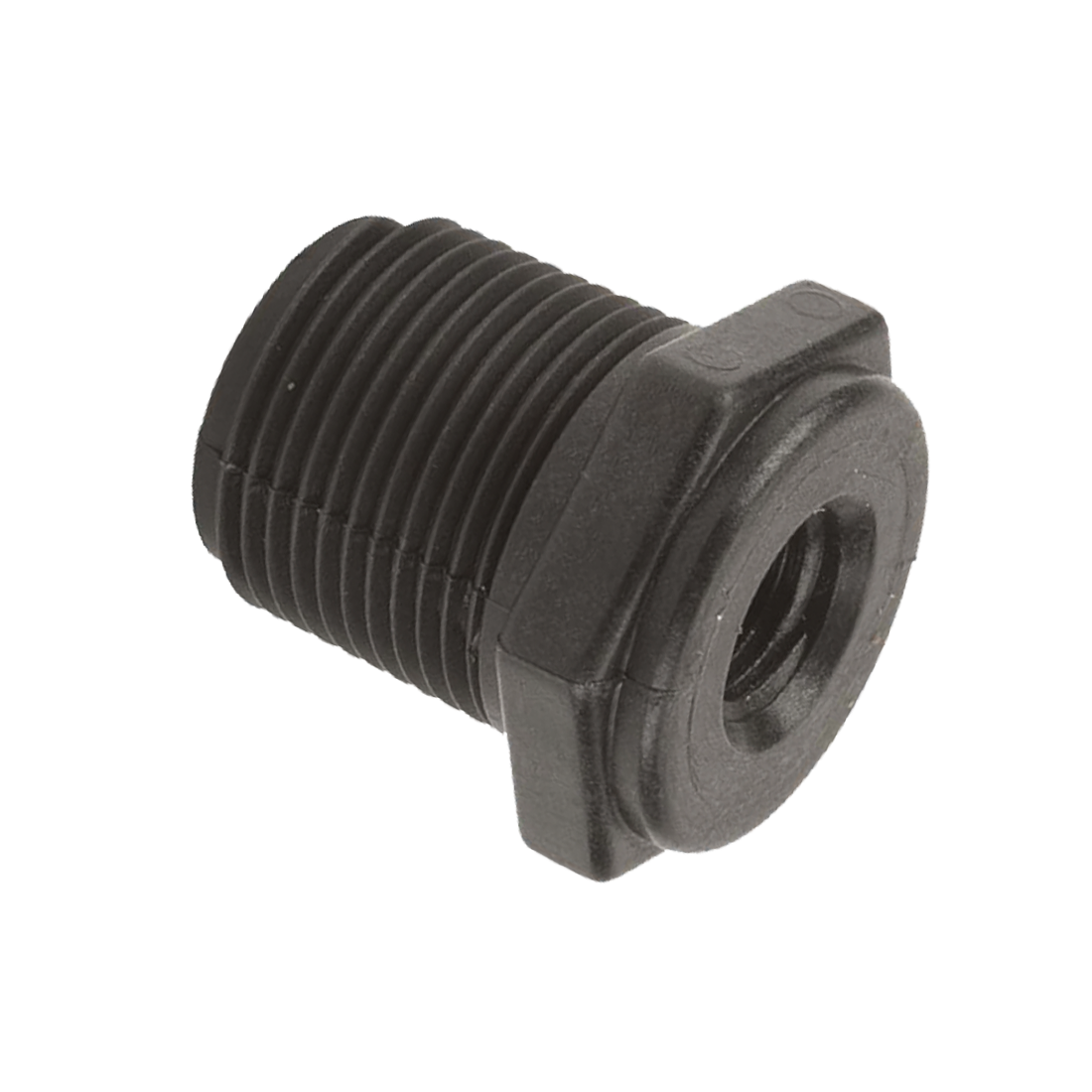 RB075-025 (Banjo) Bushing-Reducer 3/4 Mpt X 1/4 Fpt Poly