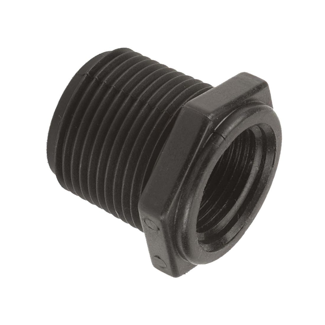 RB100-075 (Banjo) Bushing-Reducer 1 Mpt X 3/4 Fpt Poly