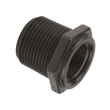 RB100-075 (Banjo) Bushing-Reducer 1 Mpt X 3/4 Fpt Poly