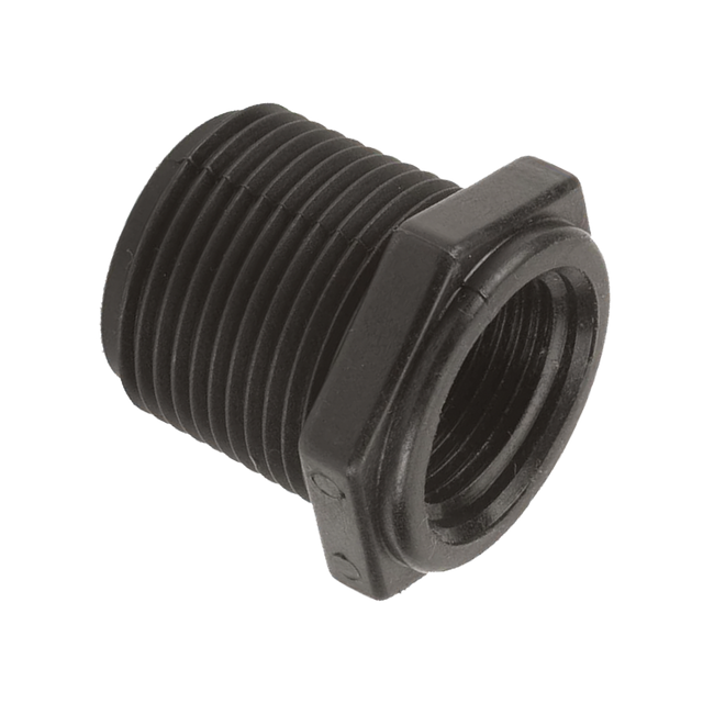 RB100-075 (Banjo) Bushing-Reducer 1 Mpt X 3/4 Fpt Poly