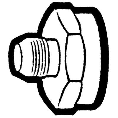Brs 1051-8FLFH (Holyoke) | 1/2 Flare X F Hose | Female Garden Hose to Flare Adapter | 1/2FL X F Hose