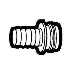 Brs 1051-10HBMH (Holyoke) | 5/8 Barb X Male Hose | Male Garden Hose to Hose Barb Adapter | 5/8B X M Hose