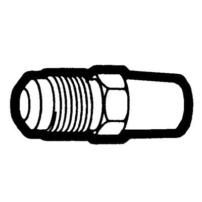 Brs 4048-86 (Holyoke) | 1/2 Mfl X 3/8 OD Swt | Male Flare to Sweat Straight Adapter | 1/2
