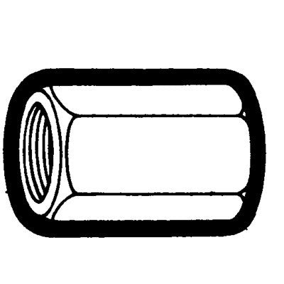 Brs 442-4 (Holyoke) | 1/4FEM FL Vlve Connector | Female Flare Valve Connector Straight Union | 1/4FFL