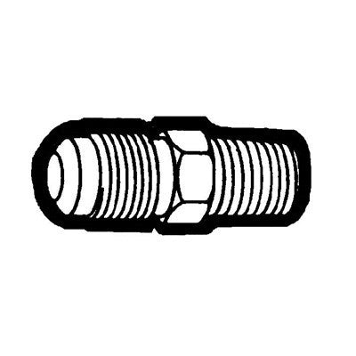 Brs 48-662 (Holyoke) | 3/8X3/8W1/8TAP Flmladap | Tube to Male Pipe Tapped Female Pipe Straight Adapter | 3/8 X 3/8W1/8TAP