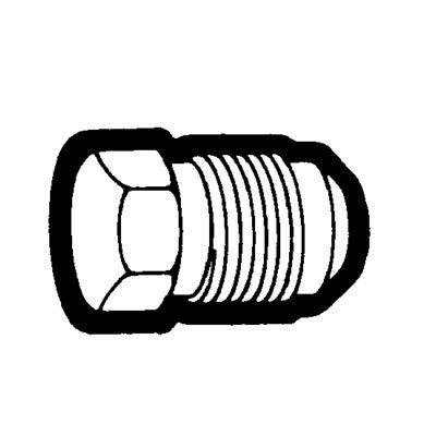Brs 57-8 (Holyoke) | 1/2 Flare Plug | Flare Plug | 1/2