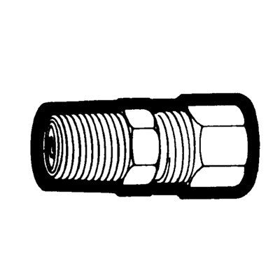 Brs 63-52 (Holyoke) | 5/16X1/8 Compression Male Check | Tube to Male Pipe Straight Check Valve | 5/16 X 1/8