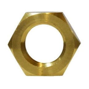 6626 (Holyoke) | 1 Brass Lock-Nut Lead Free | Brass Pipe Fittings | Lock Nut | 1 | Brass