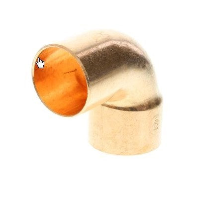 CU 607-2 1 (Mueller) | Elbow 90° F X C ID (107C-2-M) | Copper Fittings | Fitting Elbow 90° | 1
