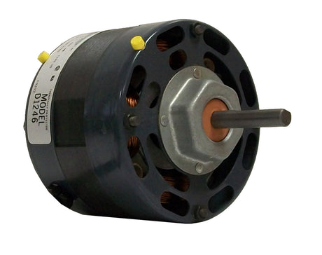 D1246 (Fasco) | OEM Replacement Motor | 0.07 HP | 1 Phase | Open Air Over | 1550 RPM | 115 Volts