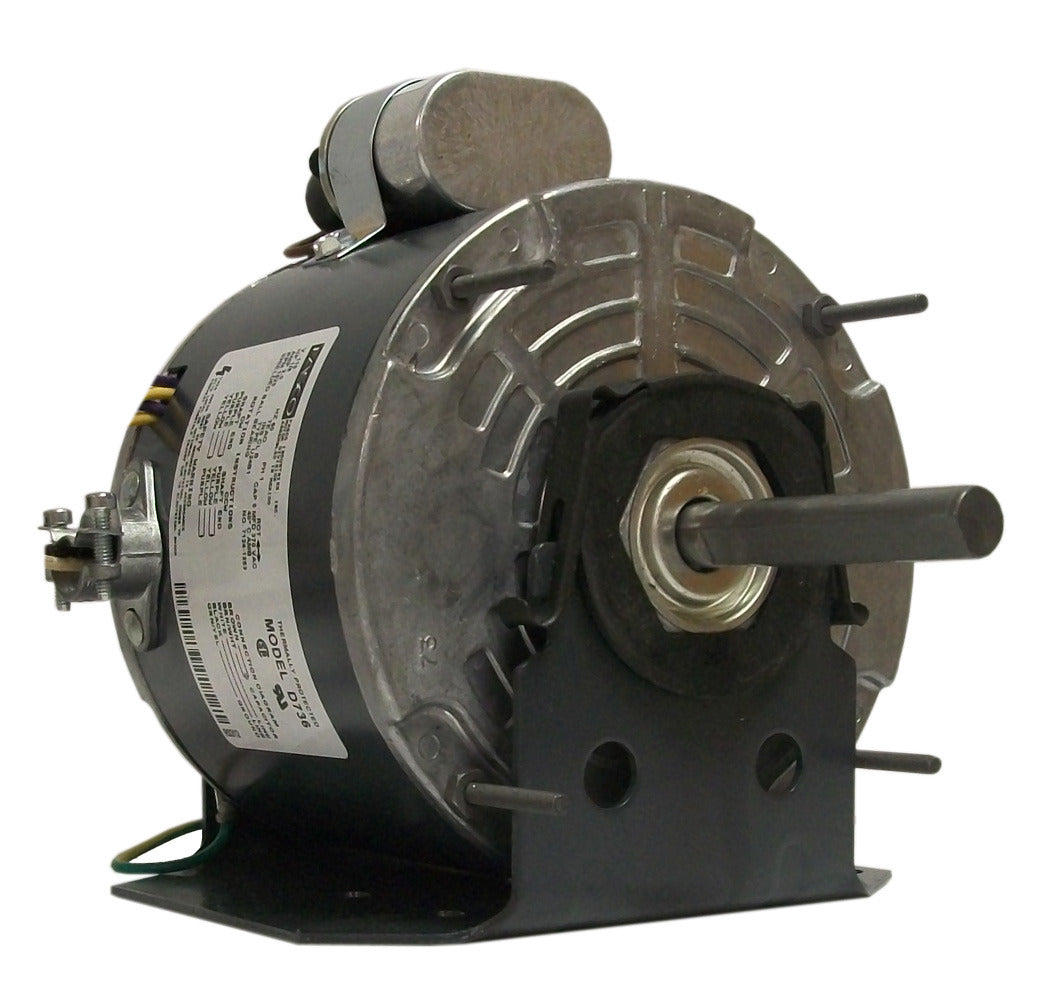 D736 (Fasco) | Unit Heater Motor | 0.17 HP | 1 Phase | TEAO | 1625 RPM | 115 Volts