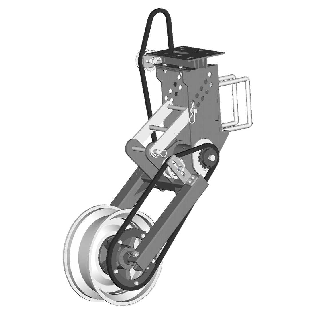 DRV-3000 (John Blue) Drive-Ground Pump Mnt Fixed Ht Adj Mnt