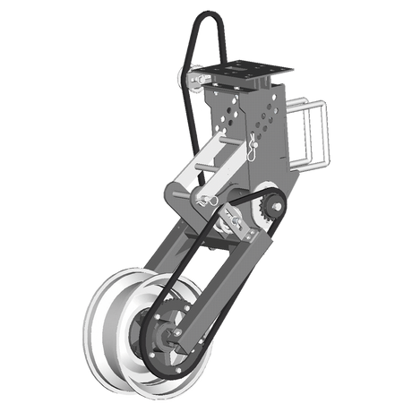 DRV-3000 (John Blue) Drive-Ground Pump Mnt Fixed Ht Adj Mnt