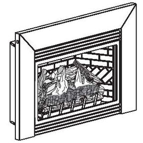 DV35IN33LP | Innsbrook DV Fireplce Insert LP SS SG Burner,Liner,Blowr, LARGE