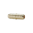 DYNBC-44 (Dynacon) | Barb Coupling 1/4 Barb X 1/4 Barb | Tubing Fittings - Pneumatic | Coupling | 1/4 Barb X 1/4 Barb | Brass