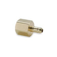 DYNBFC-42 (Dynacon) | Barb TO FPT Adapter 1/4 Barb X 1/8 FPT | Tubing Fittings - Pneumatic | Adapter | 1/4 Barb X 1/8 FPT | Brass