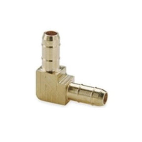 DYNBL-44 (Dynacon) | Barb Elbow 1/4 Barb X 1/4 Barb | Tubing Fittings - Pneumatic | Elbow | 1/4 Barb X 1/4 Barb | Brass