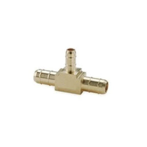 DYNBT-664 (Dynacon) | Barb Tee 3/8 Barb X 3/8 Barb X 1/4 Barb | Tubing Fittings - Pneumatic | Tee | 3/8 Barb X 3/8 Barb X 1/4 Barb | Brass
