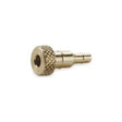 DYNBX-45 (Dynacon) | Barb Plug 1/4 & 5/32 Barb | Tubing Fittings - Pneumatic | Plug | 1/4 & 5/32 Barb | Brass