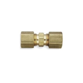 DYNCC-64 (Dynacon) | Compression Union 3/8 Comp X 1/4 Comp | Tubing Fittings - Pneumatic | Compression Union | 3/8 Comp X 1/4 Comp | Brass
