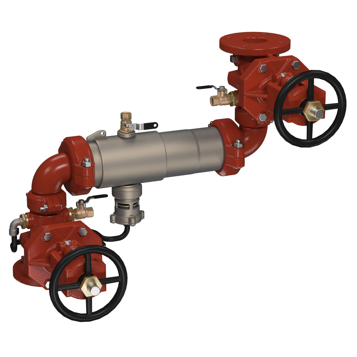 0191088 (Ames-Deringer) | 8 Inch | SS Reduced Pressure Zone Backflow P